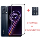 Стекло для Realme 9 Pro, закаленное стекло для Realme 9 Pro Plus, защита экрана, пленка для объектива камеры, стекло для Realme 9i 8i 8s 8 5G 4G