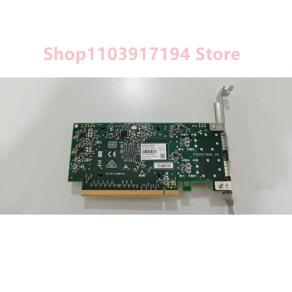 Для Mellanox MCX512F-ACAT сетевой адаптер x16 3 0 CX512F ConnectX-5 25GbE сетевая карта