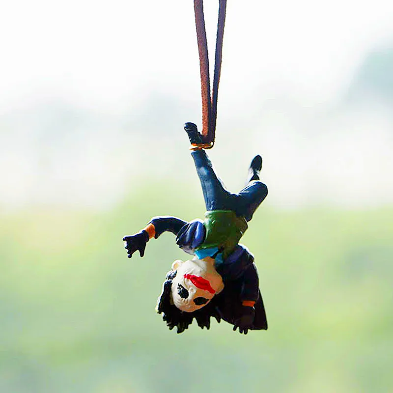 

New Joker Model Car Interior Decoration Personality Pendant Rearview Mirror Pendant Decoration Car Goods Interior Accessories