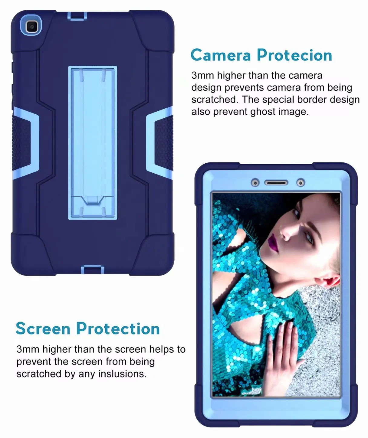 Чехол для Samsung Galaxy Tab A 8 0 2019 SM T290 T295 T297 противоударный полноразмерный безопасный