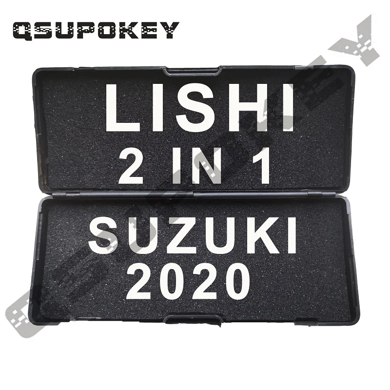 

QSUPOKEY 1PCS Original Lishi FOR Suzuki-2020 2-in-1 Pick/Decoder