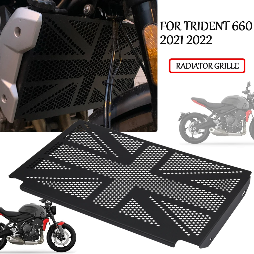 

Motorcycle Accessories For Triumph Trident660 660 Trident 660 2021 2022 Radiator Grille Guard Cover Protector Grill Protection
