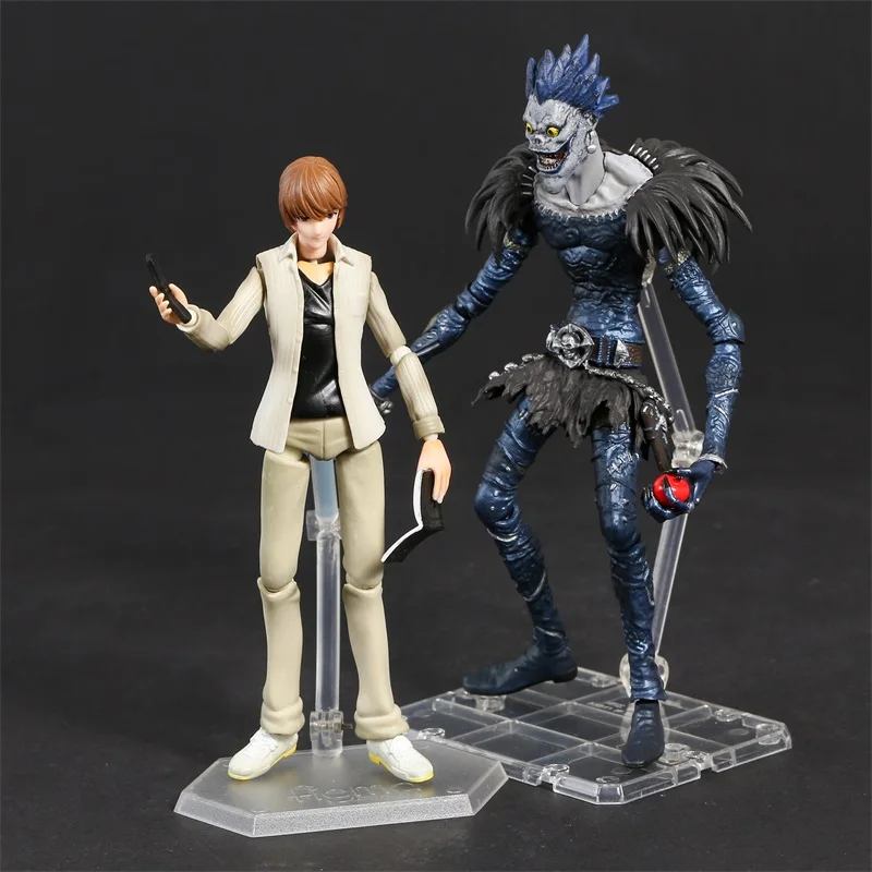 

Экшн-фигурка figtto Figma из аниме «тетрадь смерти», Ryuk & Yagami светильник BJD, ПВХ