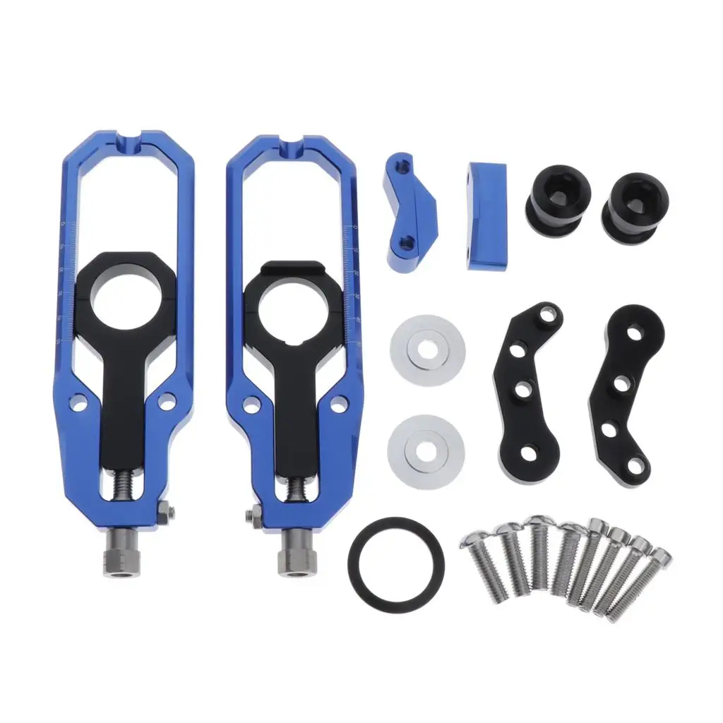 

Rear Axle Adjusters Tensioner With Spools For Suzuki GSXR1000