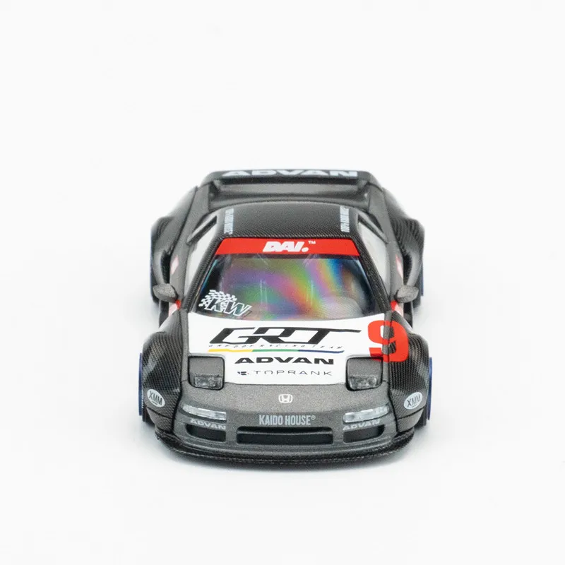 Фото Модель автомобиля Honda NSX Test Car Spec V1 из сплава, масштаб 1:64, Diecast Kaido House MINIGT №4