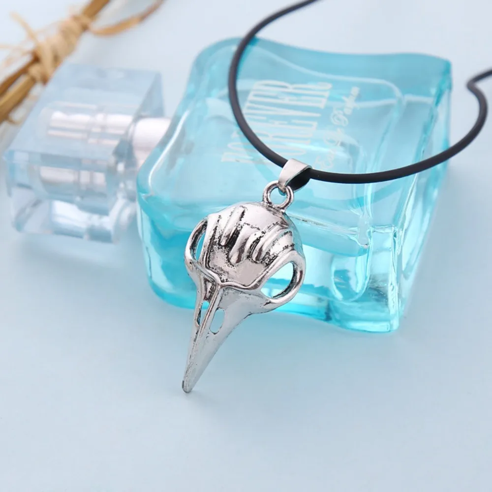 Винтажное Ожерелье С Подвеской В Виде Птичьего Черепа Унисекс Готический