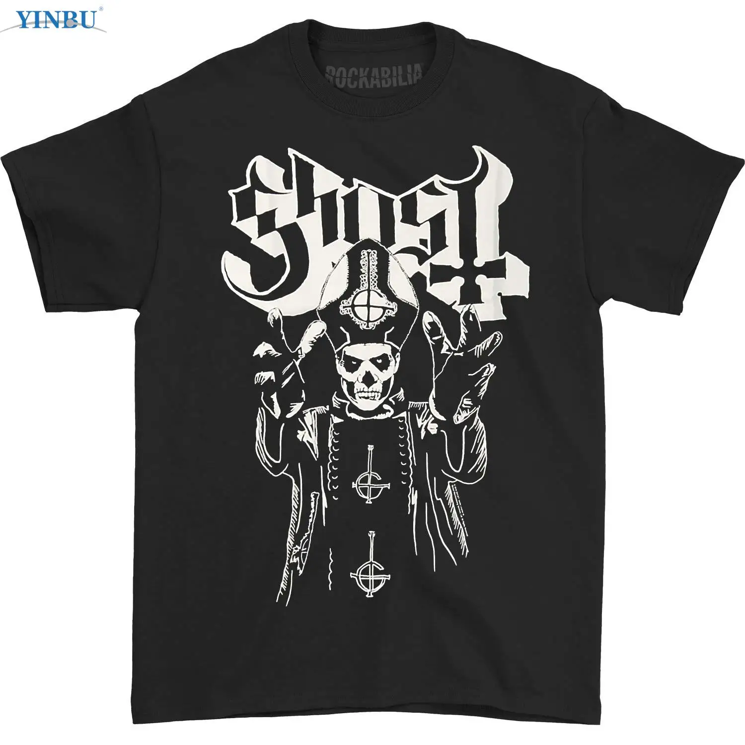 

Ghost B.C. Papa Wrath Printed t-shirt YINBU Brand 2023 High quality Graphic Tee