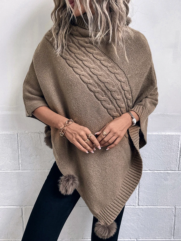 

Женский Длинный свитер с бахромой, Свободный пуловер серого и черного цвета с круглым вырезом, водолазка в уличном стиле, верхняя одежда, ве...