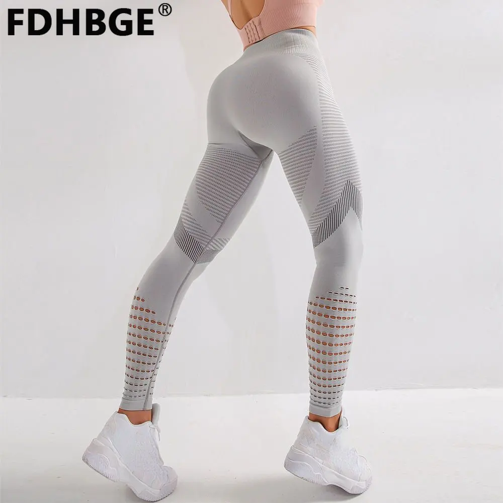 

Women Yoga Pants Fitness Sportwear Trainning Running Leggings Workout Climbing Solid Cycling Sport Gym Clothing Tights Push UP