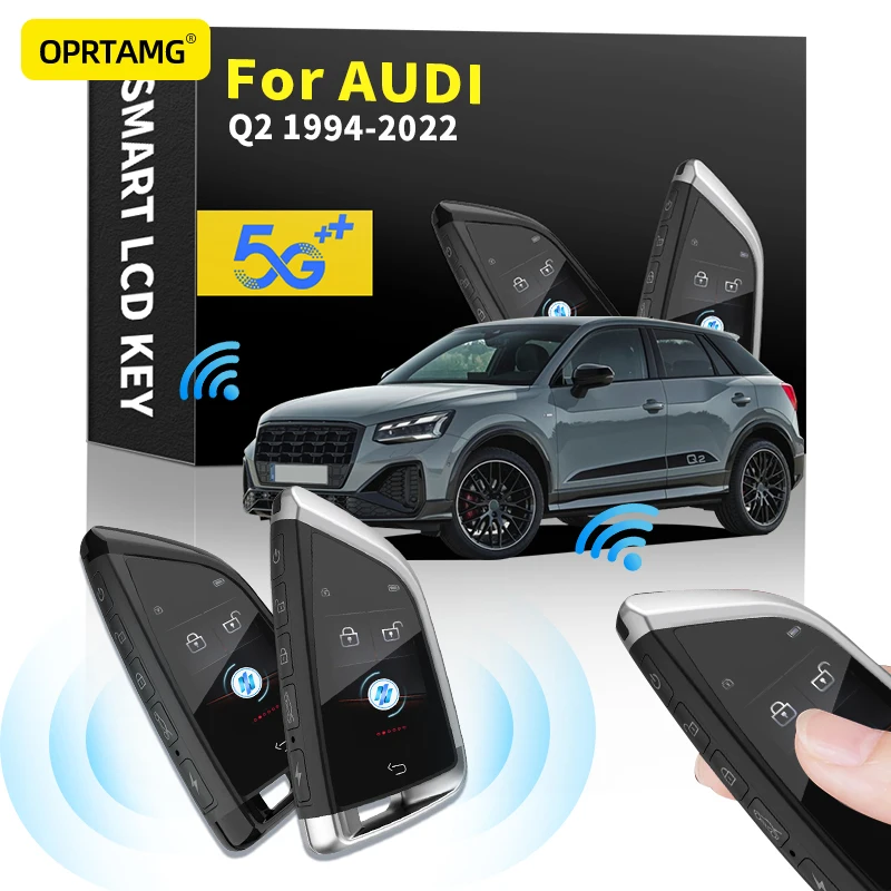 

Remote Key LCD Display Screen for keyless-go smart key vehicle For Audi Q2 2000 2001 2002 2003-2017 2018 2019 2020 2021 2022
