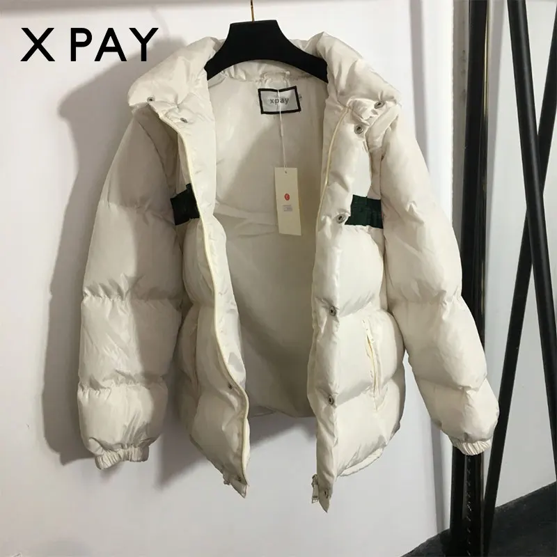 

Новинка 2022, Мужская зимняя тонкая куртка с хлопковой подкладкой, модная свободная брендовая хлопковая одежда Ins