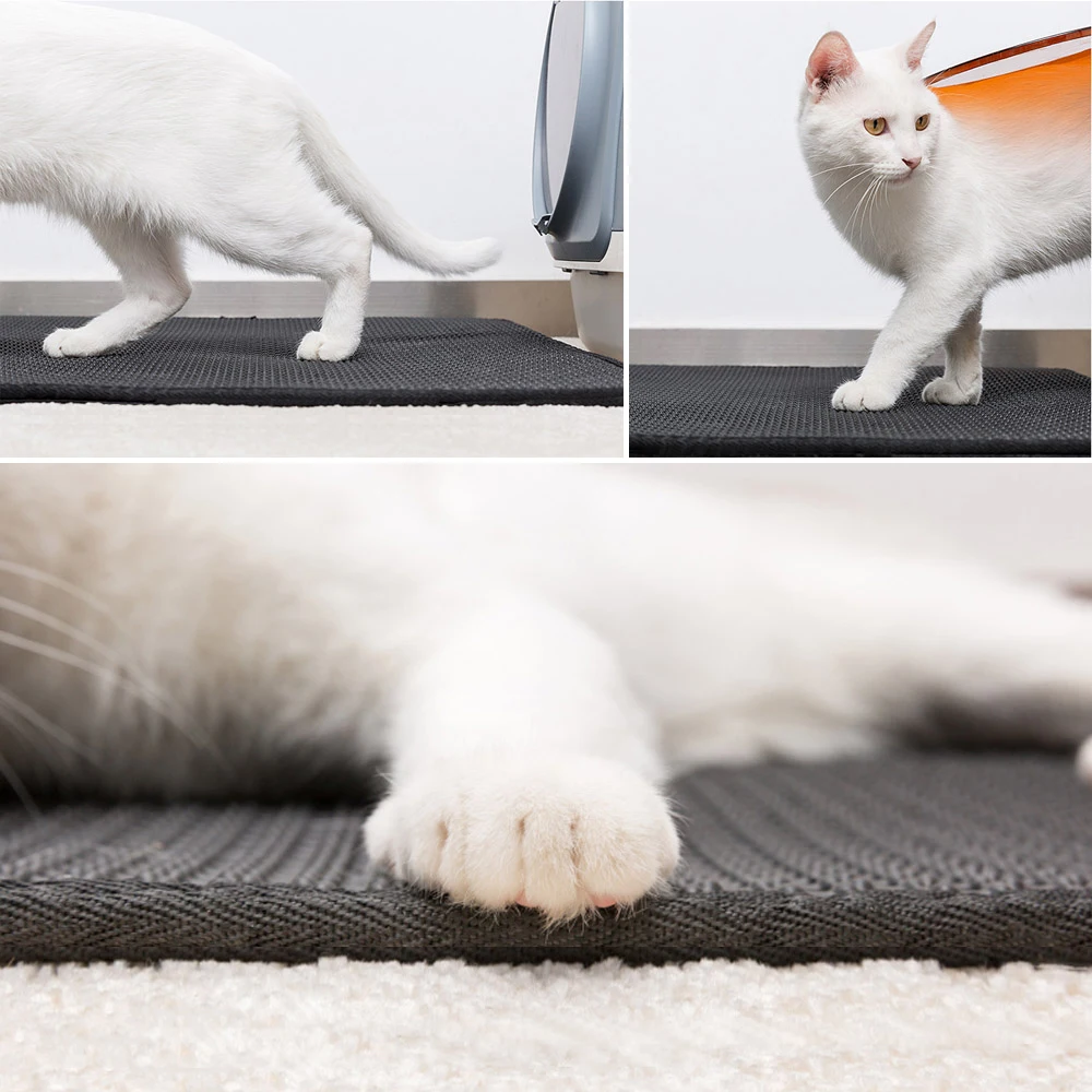 

Mat Mat Pet Mat Pet Clean Waterproof Cat For Layer Litter Cat Cats Accessories Pads Litter Non-slip Single Trapping Box