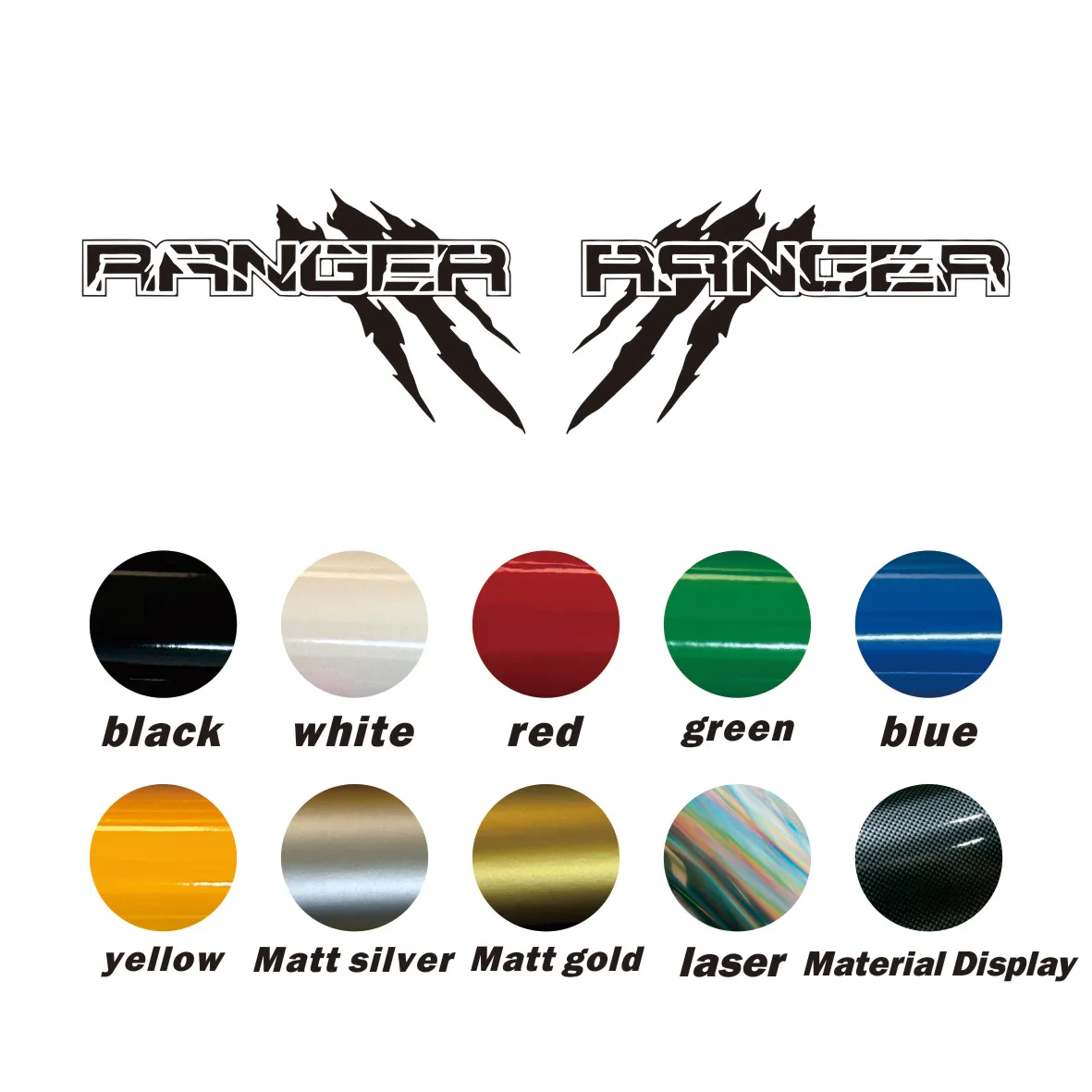 Боковая наклейка для кузова автомобиля Ford Ranger Raptor XLT XL letui T6 отделка пикапа