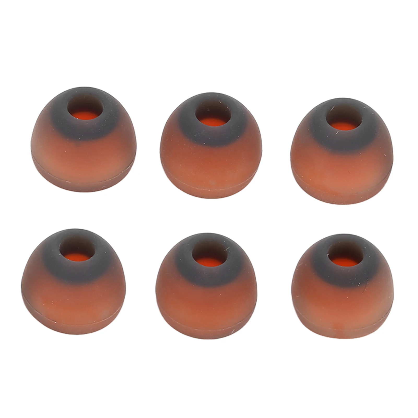 

6pcs Ear Tips Sound Isolation Silicone Memory Foam Eartips for Inner Hole From 4.5mm‑6.0mm Earphones