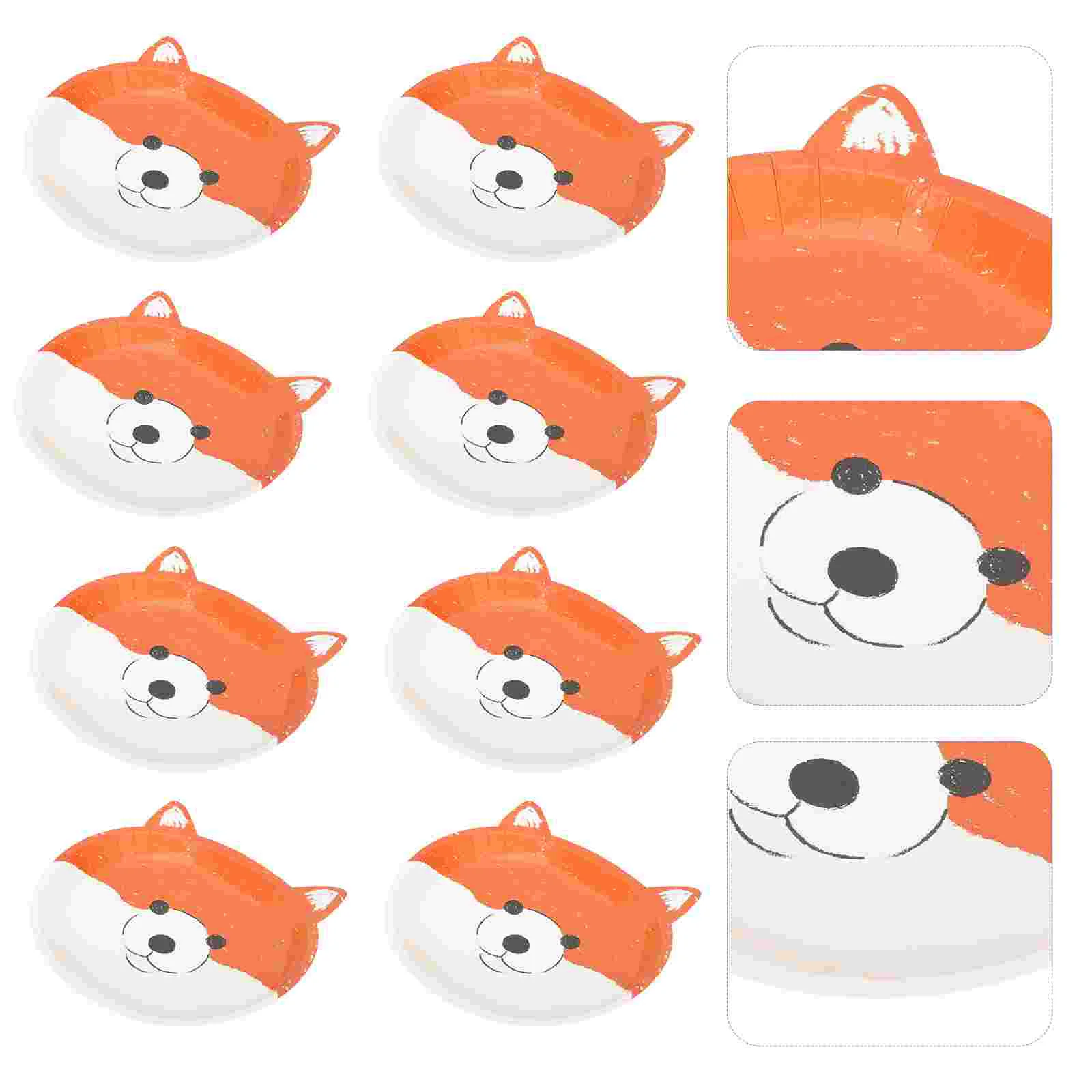 

Plates Paper Disposable Party Dessert Cake Wedding Dinnerware Plate Set Birthday Supplies Dog Decorative Holiday Small Puppy