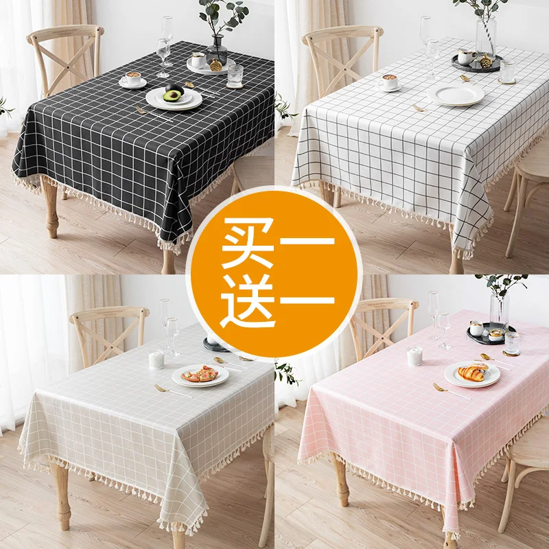 

Table cloth is waterproof, oil proof, and washable. Student coffee table, living room, cloth art, table cloth