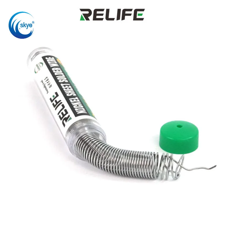 

Relife RL-444 0.8MM Nickel Foil Solder Wire No-clean Welding Wire for Mobile Phone Battery Circuit Board Welding Repair