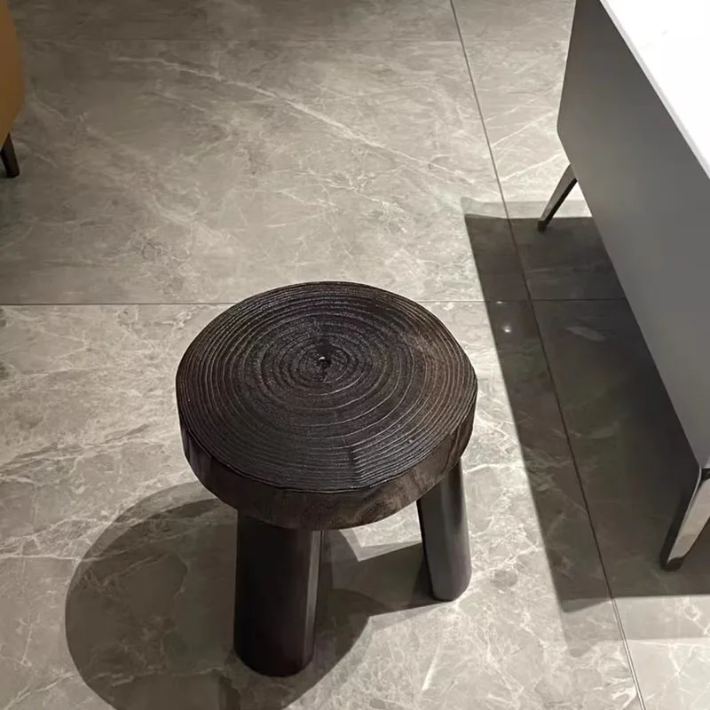 Съемные стулья из массива дерева с низкой подставкой для ног