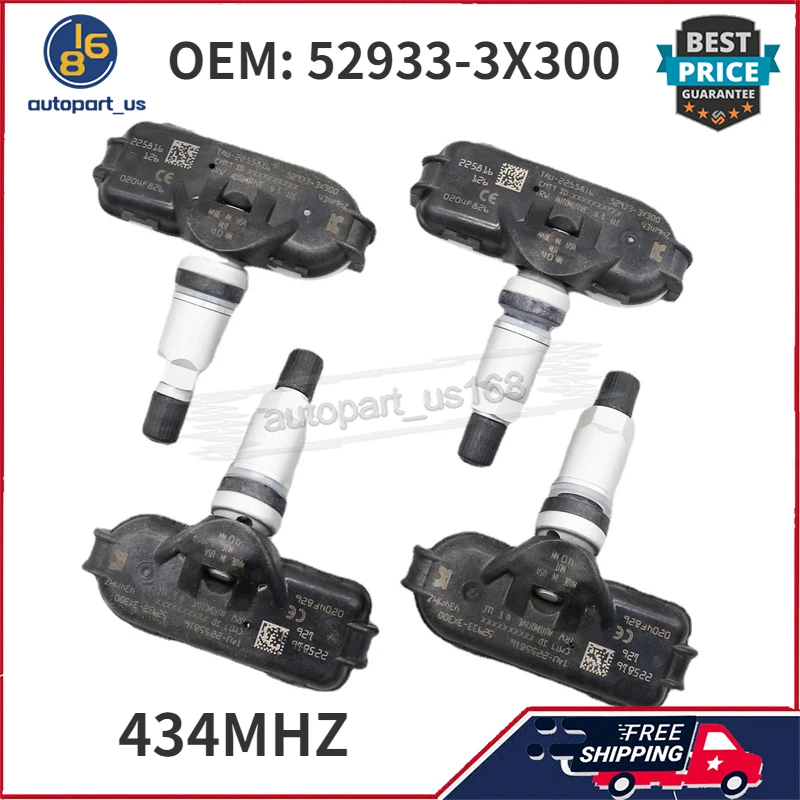 

Tire Pressure Sensor 52933-3X300 For Hyundai Elantra [HD] Hyundai Elantra [MD] Kia Cerato [TD] Kia Cerato [YD] Kia Rio [UB]