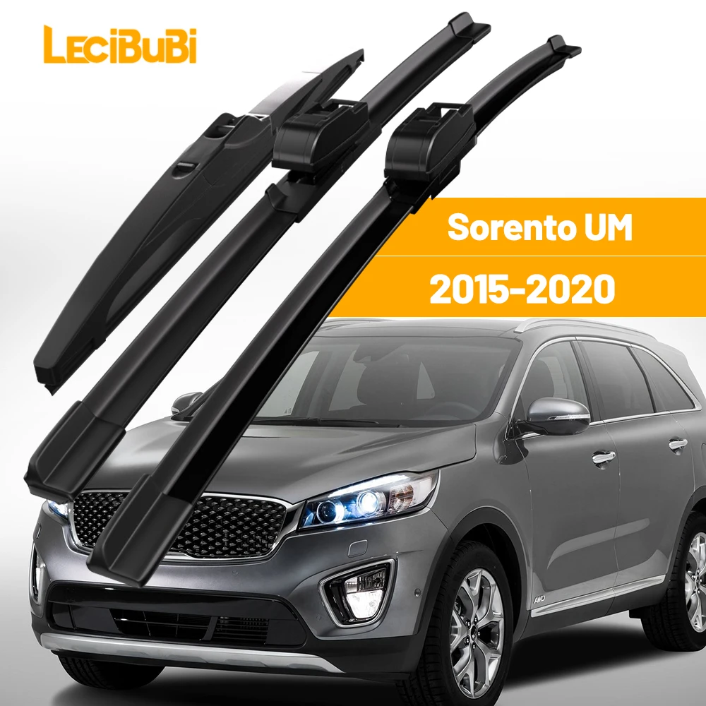 

Щетки Стеклоочистителя KIA Sorento UM 2015-2020 Для Лобового И Заднего Стекол, Резиновые