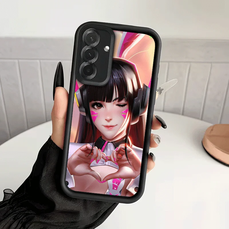 Противоударный чехол O-Overwatchs D-DVA для Samsung A13 A14 A15 A16 A17 A33 A34 A35 A36 A37 A53 A54 A55 A56 A57 A23 A24 A25 A26 (art.: 3920dbc30bc3c) - 3920dbc30bc3c