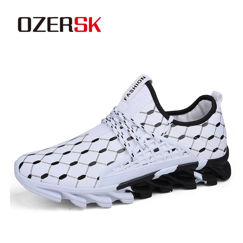 Кроссовки OZERSK Мужские дышащие, повседневная обувь, на шнуровке, Суперудобные, лето 2022