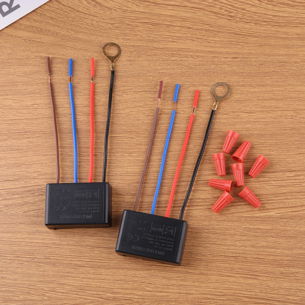 

2 шт., 3-сторонний сенсорный диммер для настольной лампы