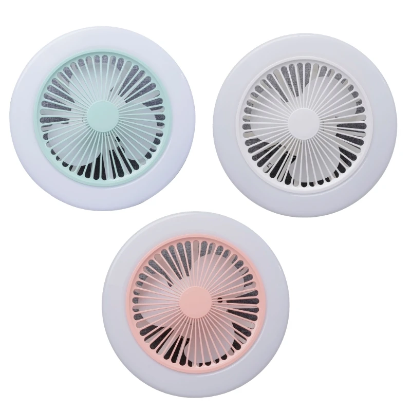 

Outdoor Picnic Camping Fan Simple Convenient USB Ceiling Fan 2800mAh with Remote