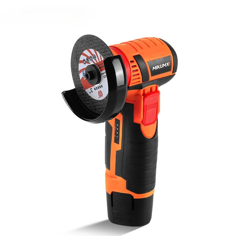 

MINUMX 12V Brushless Angle Grinder 19500RPM Mini Cordless Polishing Grinding Diamond Machine Electric Power Tools For Home
