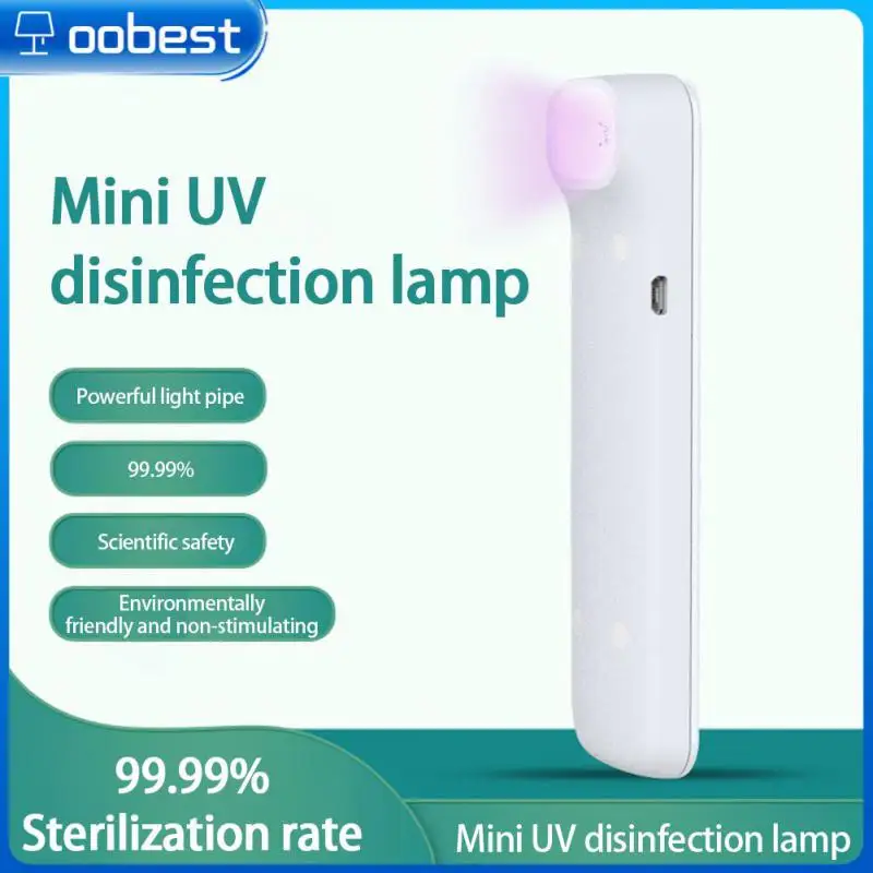 

New USB Portable UVC Disinfection Stick Disinfection Lamp Mobile Phone Pet UV Disinfection Lamp Stick Household Germicidal Lamp