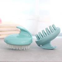 youpin silicone shampoo massage brush wet and dry use deep cleaning shampoo brush relieve fatigue detachable hangable brush