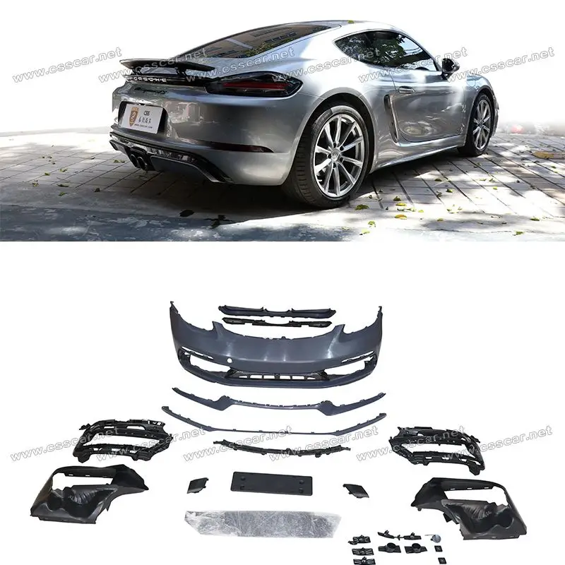 CSSCAR Авто модифицированный комплект для оформления заднего бампера заднего фонаря из полипропилена Тюнинг автомобиля запасные части