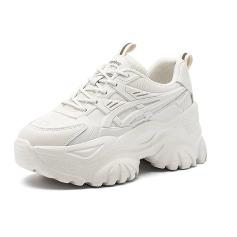 

Женская спортивная обувь, сетчатая дышащая женская спортивная обувь, толстая спортивная обувь, большие размеры