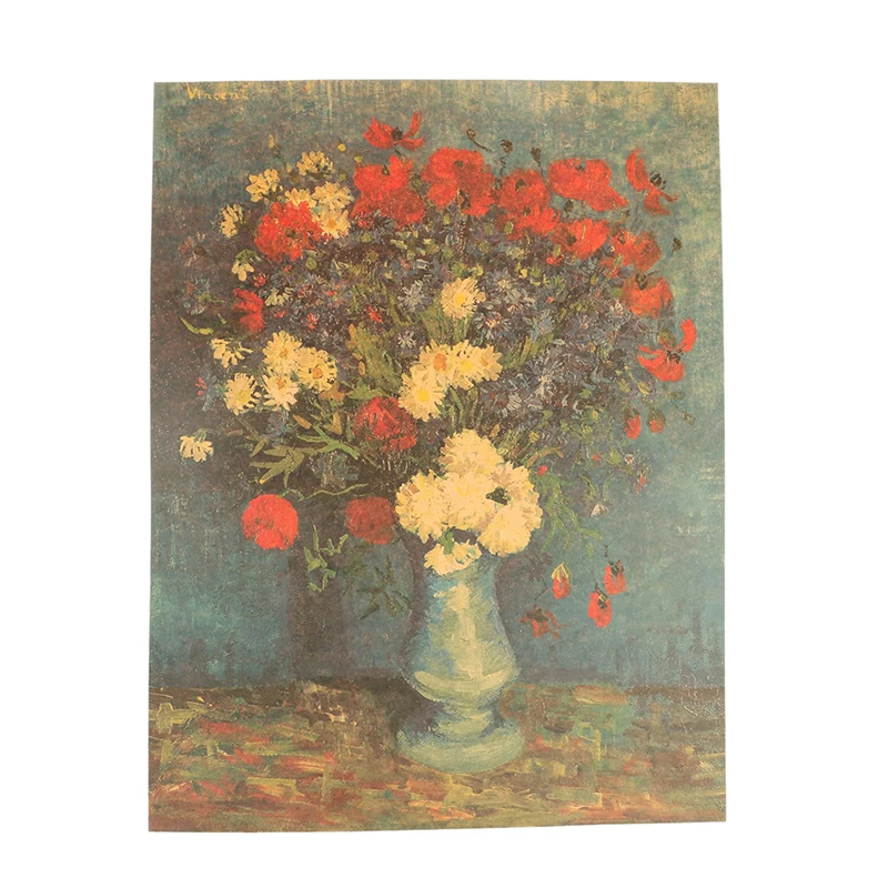 

1PC Canvas Painting Van Gogh Famous Artist Art Print Poster Delicate Wall Picture For Bar House Decor