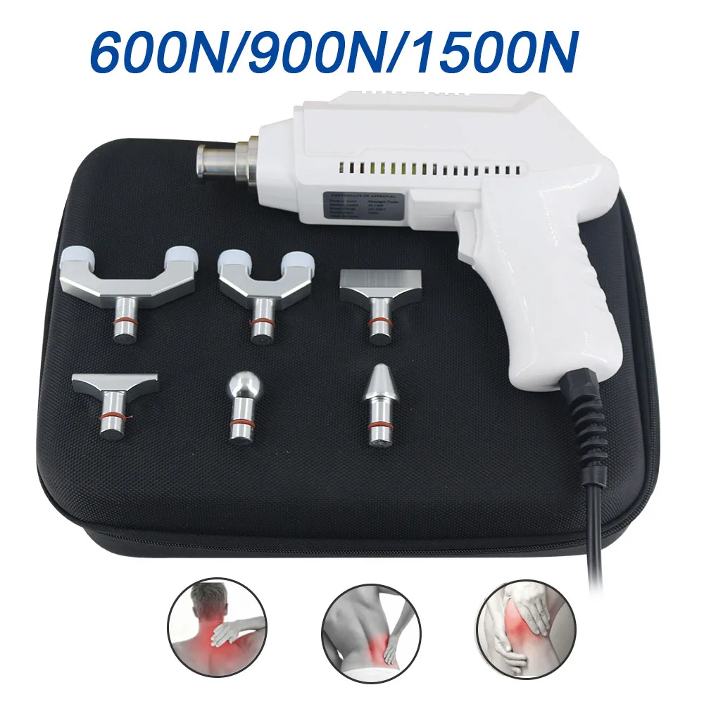 

Electric Chiropractic Adjusting Gun Tool Adjustable Intensity Therapy Spine Correction Cervical Back Pain Relief 600/900/1500N
