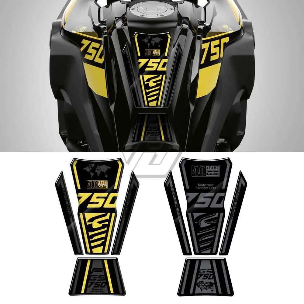 Трехмерная Резиновая Защитная Прокладка на бензобак для Мотоцикла BMW Motorrad F750GS 40