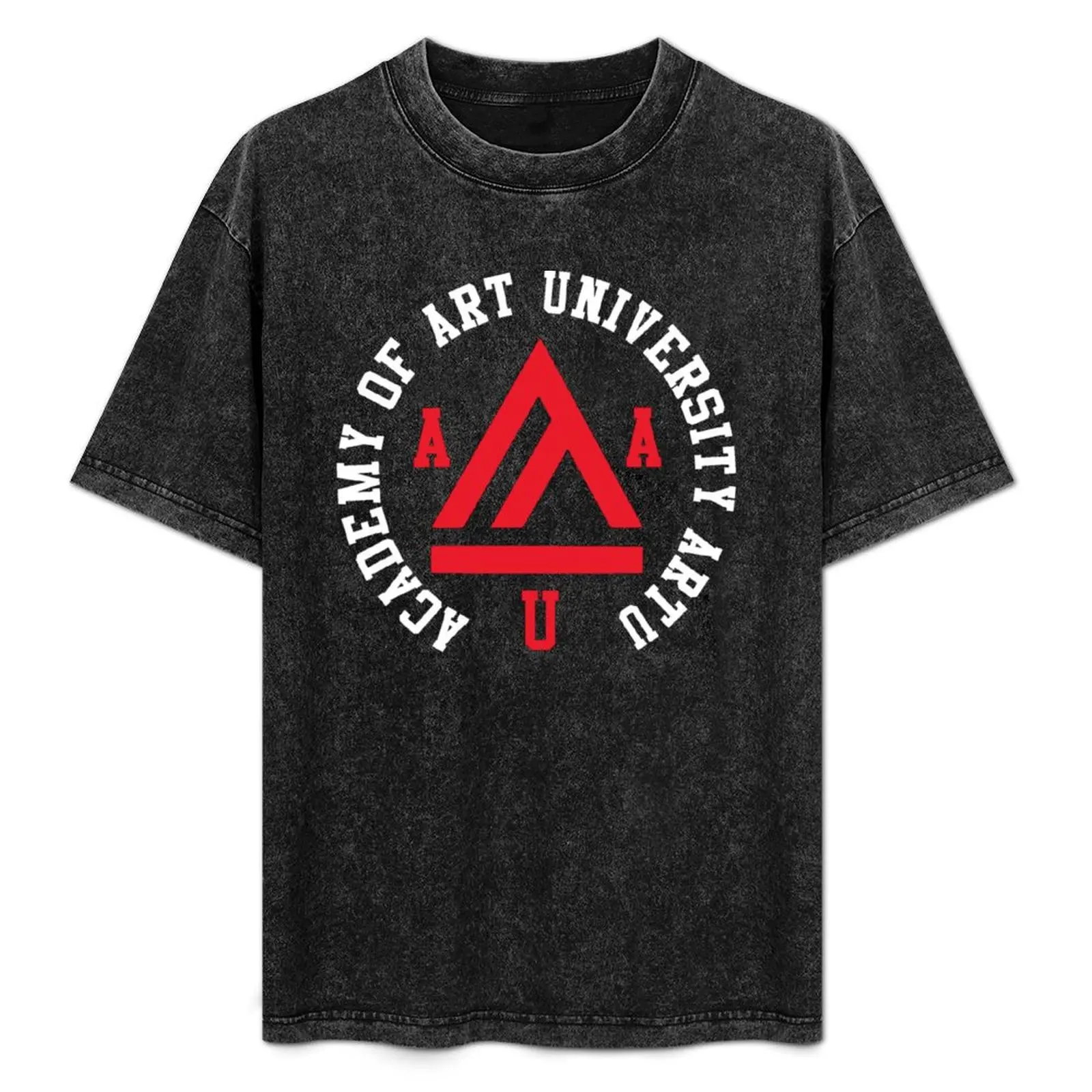 Футболка мужская с рисунком академии искусств Университета AAU Винтажная