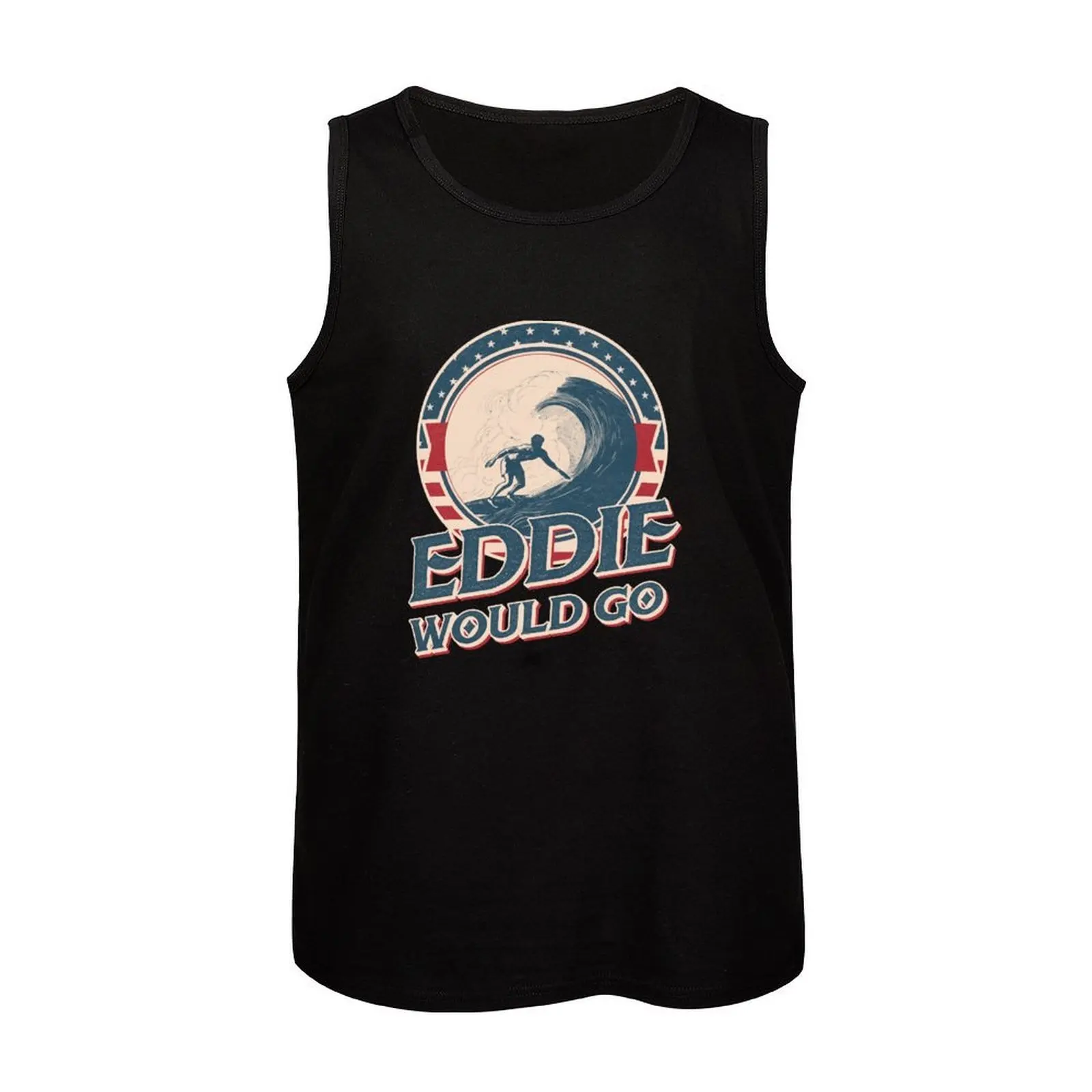 Фото Винтажная майка Eddie Would Go Surfing Legend Surf Aikau из мягкого хлопка, стандартный крой, базовая майка-футболка №4
