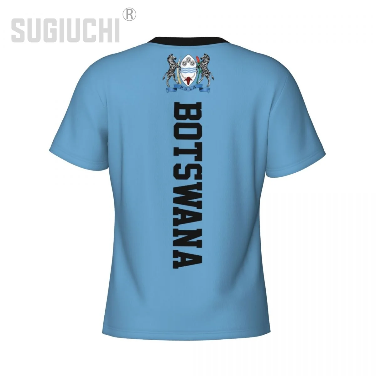 Облегающая Спортивная футболка с флагом Ботсваны 3D для мужчин и женщин футболки