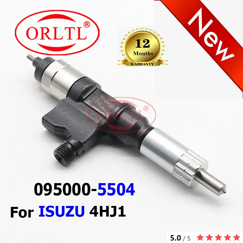 

Форсунка Форсунки дизельного топлива ORLTL 095000-5504 0950005504 5504, новый инжектор 8-97367552-0 8-97367552-5 для ISUZU 4HJ1