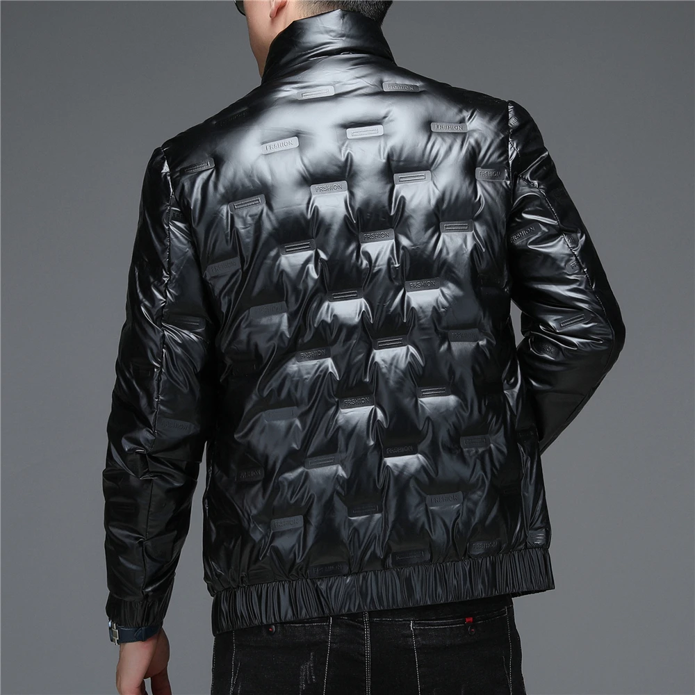 COODRONY Brand Winter New Arrival Warm 90% White Duck Down Jacket Men Clothing Fashion Windproof Parkas Stand Collar Coats Z8155