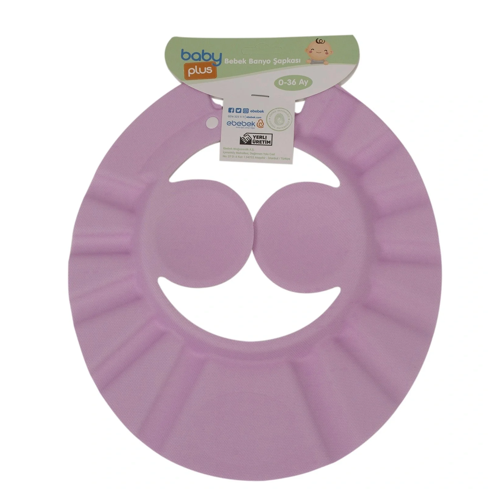 

ebebek Baby Plus Baby Bath Shower Cap Pink