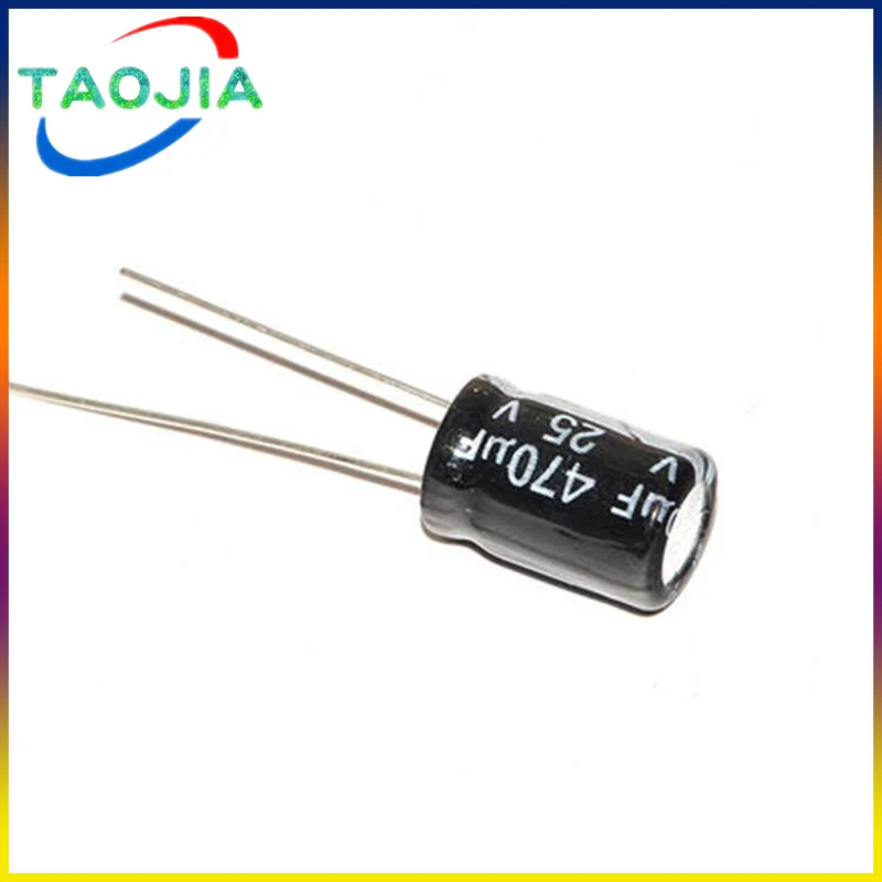 

50 шт., 470 мкФ Ф, 25 в, МФ, 25 в, алюминиевый электролитический конденсатор, радиальный МФ, 25 в, МФ, 25 в, МФ, 25 в, мкФ