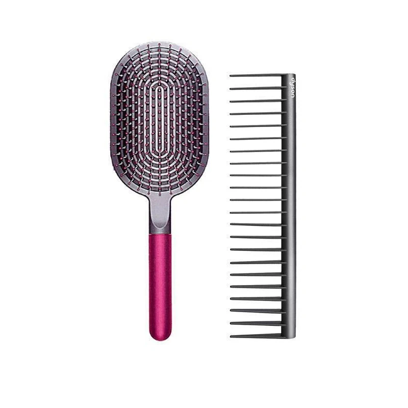 

Comb Set For Dyson Wide Tooth Hair Brush Comb Air Cushion Comb Prussian Blue Pink Hair Styling Massage Sharon Brush Set New