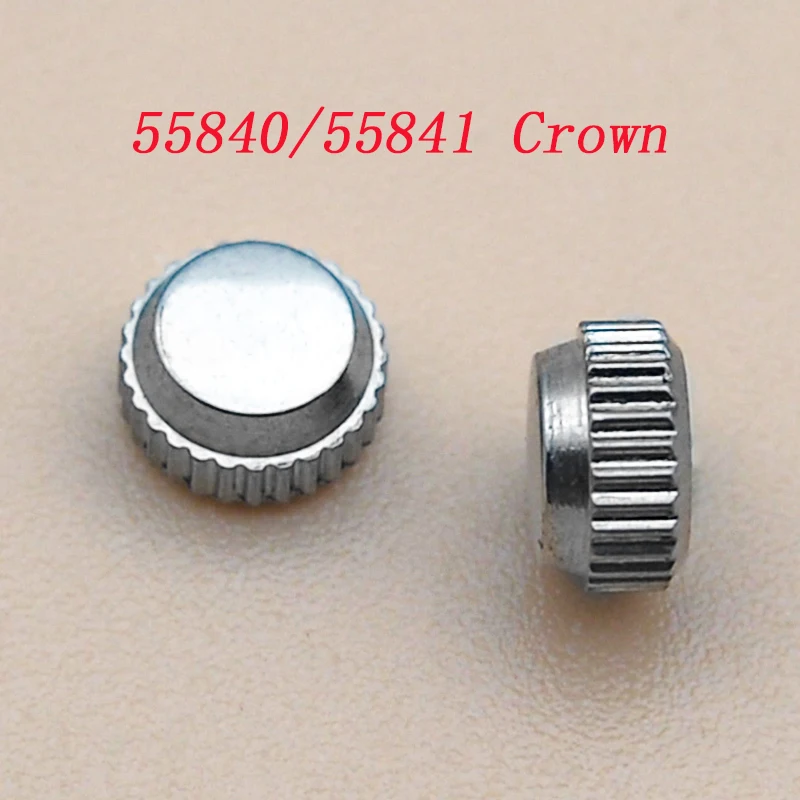 Stainless Steel Crown Fit 55840 55841 Movement Accessories  Replacement Spare Parts For Oriental Double Lion Watch  Modified