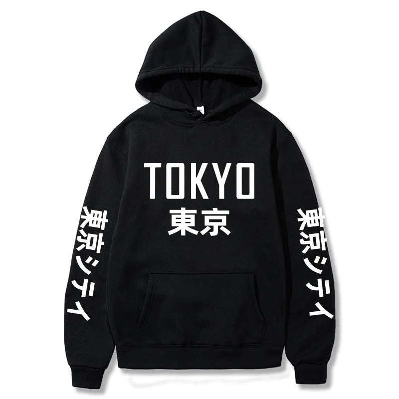 Tokyo Revengers Japanese Hip Hop Hoody Harajuku  Printing Unisex Sportswear Casual Cheapest Solid Color Hoodies Fall Hoodied Top