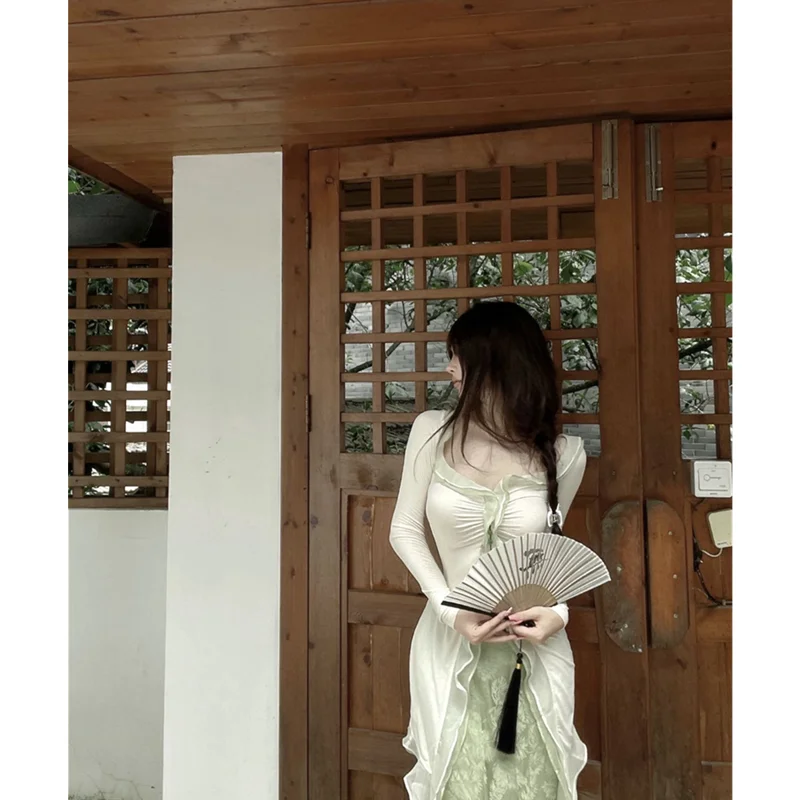 Женский вязаный комплект CAIJEWEL