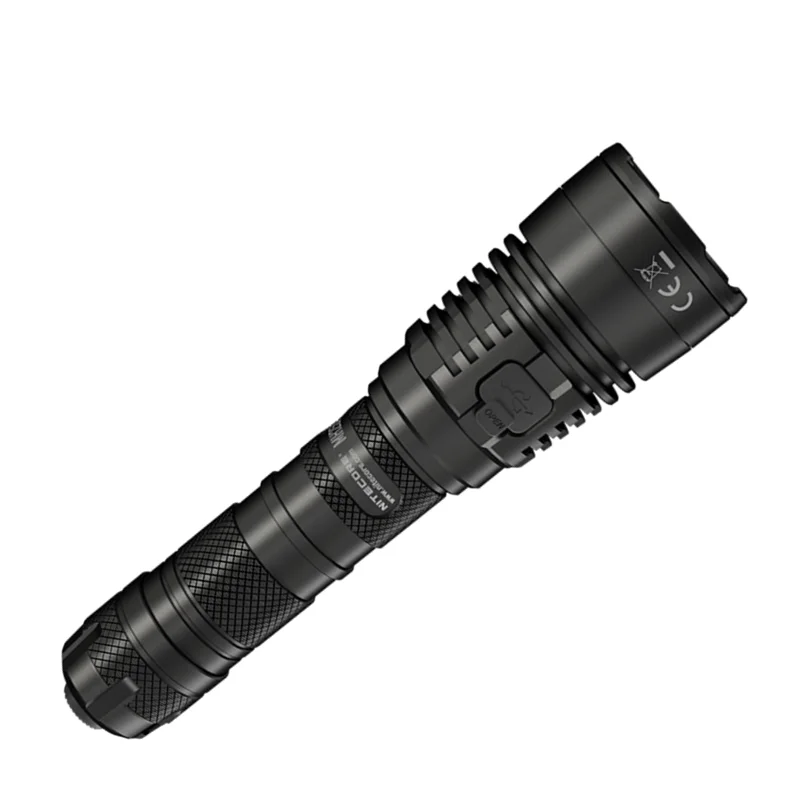 Скидка Переносные фонарики NITECORE MH25S, дальнего действия, с зарядкой от Usb, фонарики для кемпинга, светодиодная полицейская тактическая лампа, литиев...