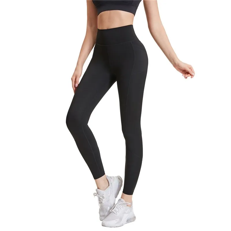 Sexy Stretchy Women Fitness Leggings Sports Leggins Pockets Push Up Legging Sport Femme Buttery Soft High Waist Yoga Pants