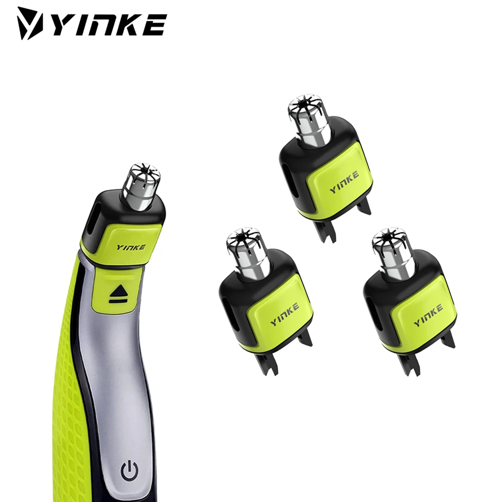 Yinke Nose Hair Trimmer Replacement Blade Heads Compatible with Philips Norelco OneBlade ＆ One Blade Pro Electric Shaver